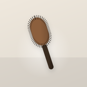 Boar-Bristle Round Brush